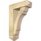Ekena Millwork Olympic Arts and Crafts Rough Sawn Bracket w/ Offset Brace, Douglas Fir, 6"W x 18"D x 26"H BKT0604X18X26OLY03RDF - alternate 1